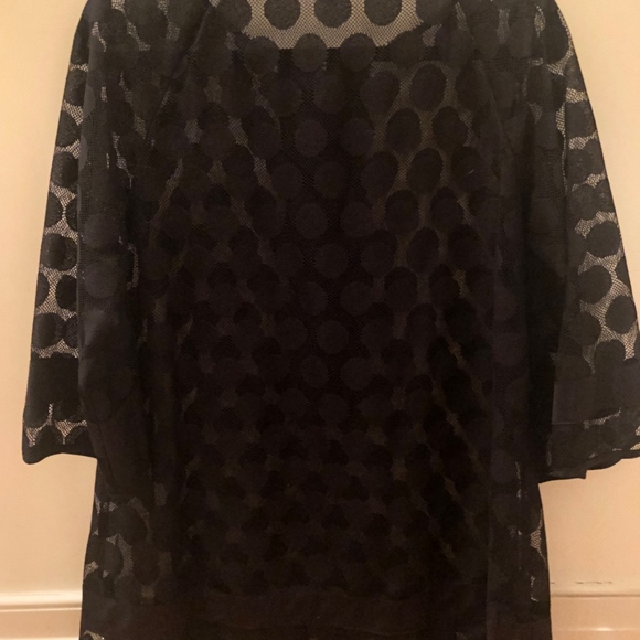 Nanette Lepore Black Beach Cover/Tunic - Picture 2 of 5